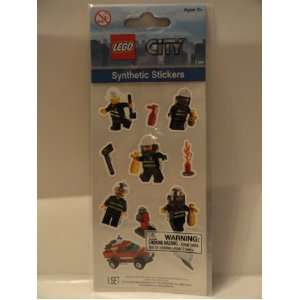  Lego City Synthetic Stickers   Fireman Theme Toys & Games