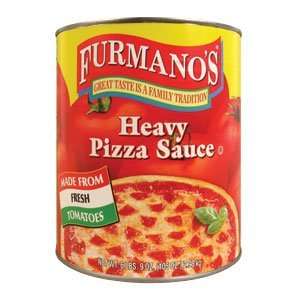 Furmanos Heavy Pizza Sauce 6   #10 Cans / CS  Grocery 