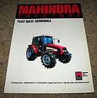 Mahindra 2310 thru 7010 Tractor Service Price Guide F