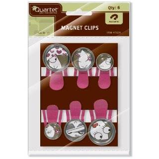 Quartet Bubble Magnets with Clips, Assorted Designs (79224)