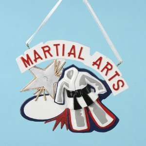 Club Pack of 12 Martial Arts Christmas Ornaments for Personalization