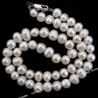 1string New Genuine Freshwater Pearl Lobster Necklace 110228  