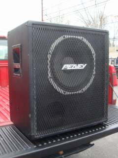 PEAVEY 115 TVX 15 PORTED BASS CABINET SOUNDS GREAT  