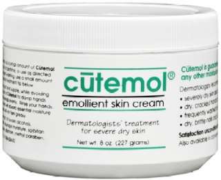 Cutemol Emollient Skin Cream 8oz Tube Summers Lab  