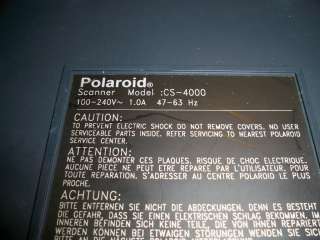 Polaroid SprintScan CS 4000 Slide & Film Scanner  