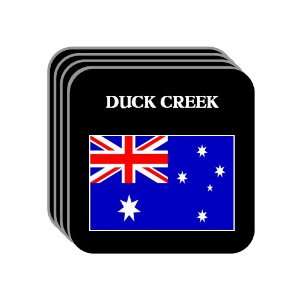  Australia   DUCK CREEK Set of 4 Mini Mousepad Coasters 