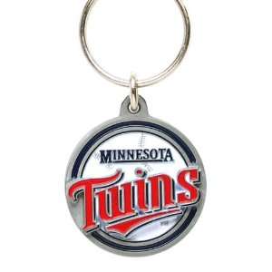  Zinc MLB Team Logo Key Ring   Minnesota Twins Sports 