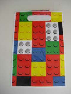 SET OF 12 LOOT LEGO BIRTHDAY PARTY FAVOR CANDY BAGS  