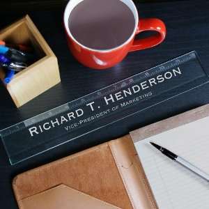  Personalized Executive Glass Ruler