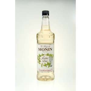 Monin Mojito Mix FS 1 L   2 Bottles Grocery & Gourmet Food