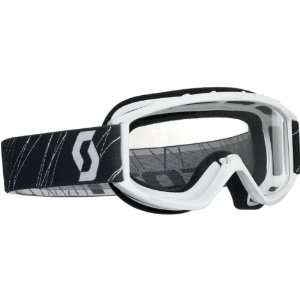   Off Road Motorcycle Goggles Eyewear   Color White/Clear Automotive