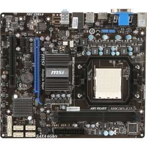  MSI 880GMS E35 Desktop Motherboard   AMD   Socket AM3 PGA 