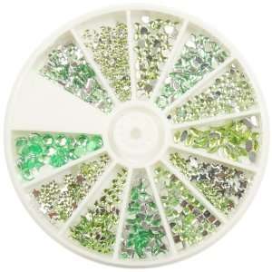 Nail Art MoYou Emerald Green Rhinestone Pack of 1000 Crystal Premium 
