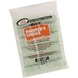   RR607 6 1/2 Painters Choice Roller 3/8 Inch Nap, 6 Pack, 6 1/2 Inch