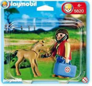 Playmobil 5820 Vet with Foal Brand New and Sealed  