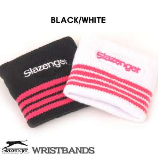 Slazenger Sports Wristband Sweatbands Bands 2 Piece  