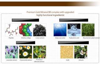 NEW ElishaCoy Premium Gold Mineral BB Cream SPF45/PA+++  