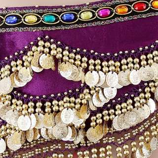 specifications color clothing purple sequins and beads golden jewels 