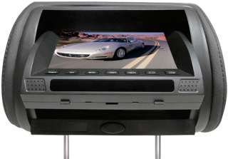 NEW Pyle PL70HDB 7 Headrest Monitor W/ DVD/USB/SD Player & 32 Video 