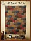 Liberty Star Alphabet Bricks quilt pattern