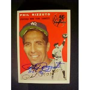  Phil Rizzuto New York Yankees #17 1954 Topps Archives Gold 