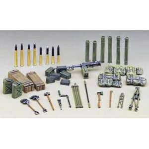  Academy WWII German and Allied Tank Equipment Set I Model 