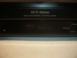 SONY HI FI STEREO VHS VCR Recorder Player Machine SLV 685HF works 