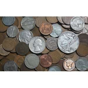   Pound Premium Mix Us Copper Silver and Nickel Coins 