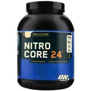 Optimum Nutrition Nitro Core 24 Strawberry Milk Shake    6 lbs