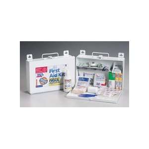  25 Person First Aid Kit, with CPR Shield (Metal)