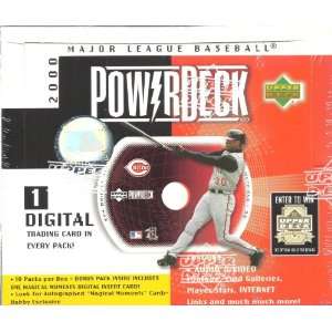    2000 Upper Deck Power Deck Baseball Hobby Box Sports Collectibles