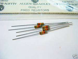 Allen Bradley Carbon Comp Resistors 82k 1/2W 5%  