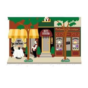   Cafe, Hotel & Parfumerie Paint By Number Wall Mural 