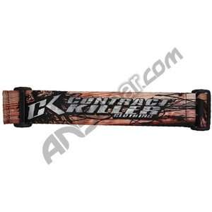  KM Paintball Goggle Strap   09 Contract Killer Wood 