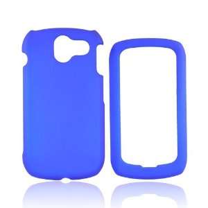  BLUE For Pantech Crux Rubberize Hard Plastic Case Cover 