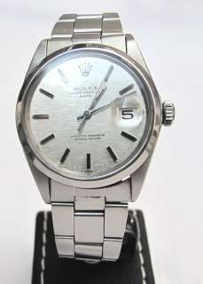 Rolex Oyster Perpetual Date 1500, Fancy Pattern Dial, SALE  