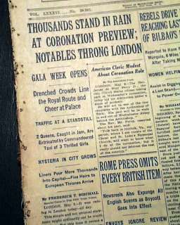 ROLLER COASTER TORNADO Coney Island Death1937 Newspaper  