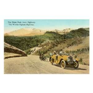  Pikes Peak Highway, Colorado Premium Poster Print, 16x24 
