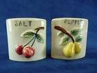 vintage japan porcelain fruit salt pepper shakers old and rare