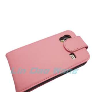 Pink Leather Case Pouch For Samsung Galaxy Ace S5830 f  