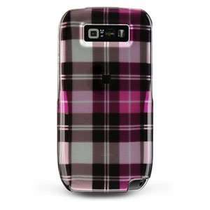   Case Pink Checker Design for Nokia E71 Cell Phones & Accessories