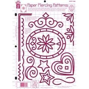  8.5x11 TEMPLATE PAPER PIERCING Papercraft, Scrapbooking 