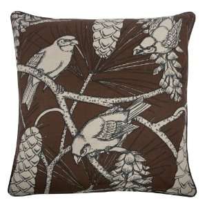  Thomas Paul Flax Pine Pillow in Cocoa