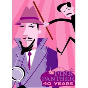  Pink Panther   40 Years, Pink Panther Magnet, 2.5x3.5 