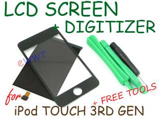   LCD Display w/Digitizer Screen+Tool for iPod Touch 3rd Gen 3 ZQZLS62