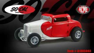   FORD SO CAL DEUCE COUPE GMP ACME 118 DIECAST COLLECTOR CAR  