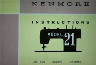 Kenmore 148.210 Sewing Machine Instruction Manual CD  