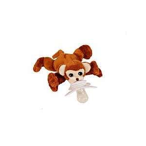 Paci Plushies® Pacifier Lovies Milo The Monkey  Sports 