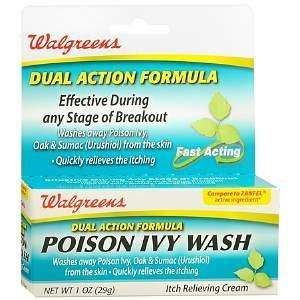   Poison Ivy Wash Itch Relieving Cream, 1 oz 