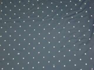 YDS LYCRA NAVY, WHITE EMBROIDERED EYELET FABRIC 21 22 W  
